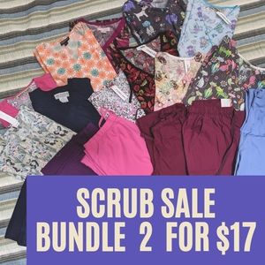 Scrub Sale 2 for $17 - Bundle and Save!
